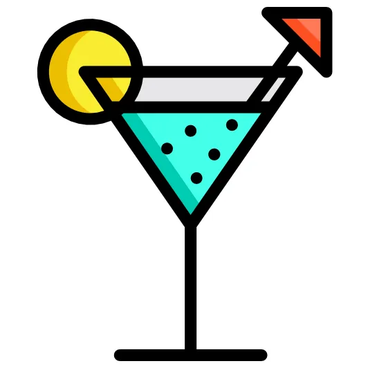 Cocktail itim2101 Lineal Color icon