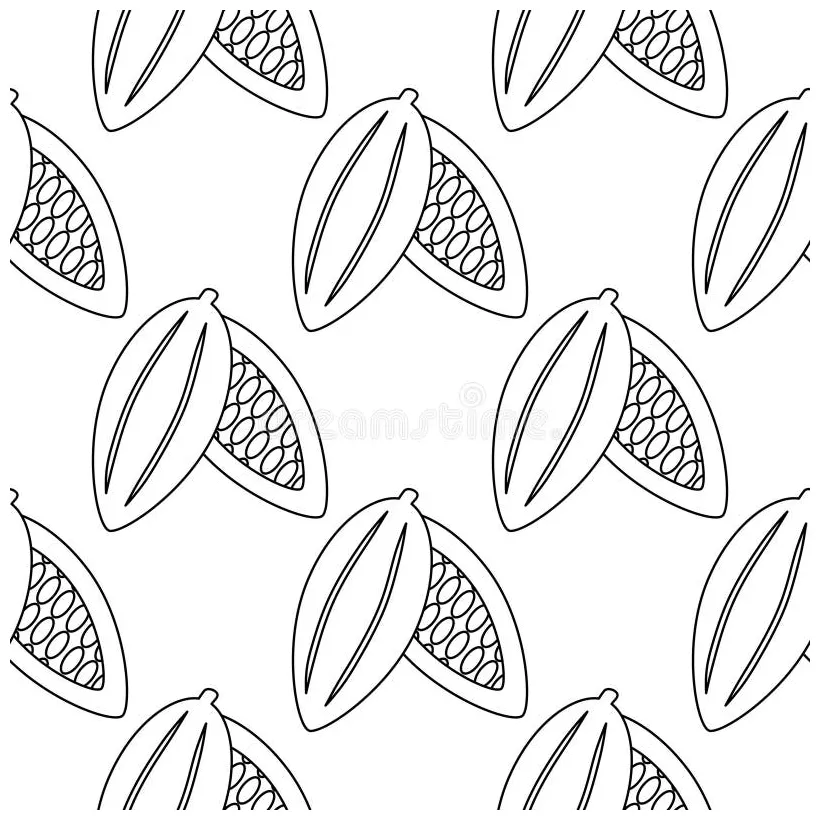 Coloring Chocolate Cocoa Stock Illustrations – 304 Coloring Chocolate