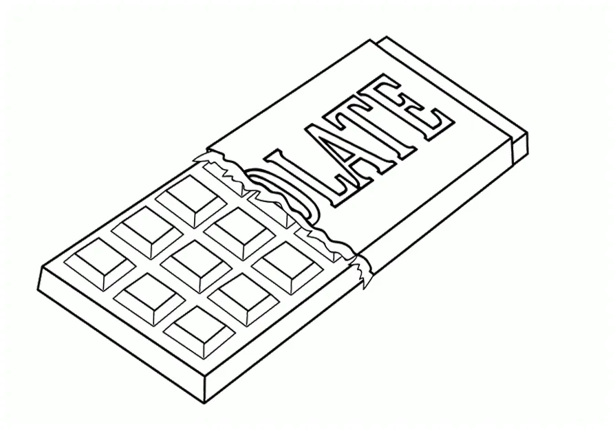 Cocoa Bean Coloring Page Coloring Pages