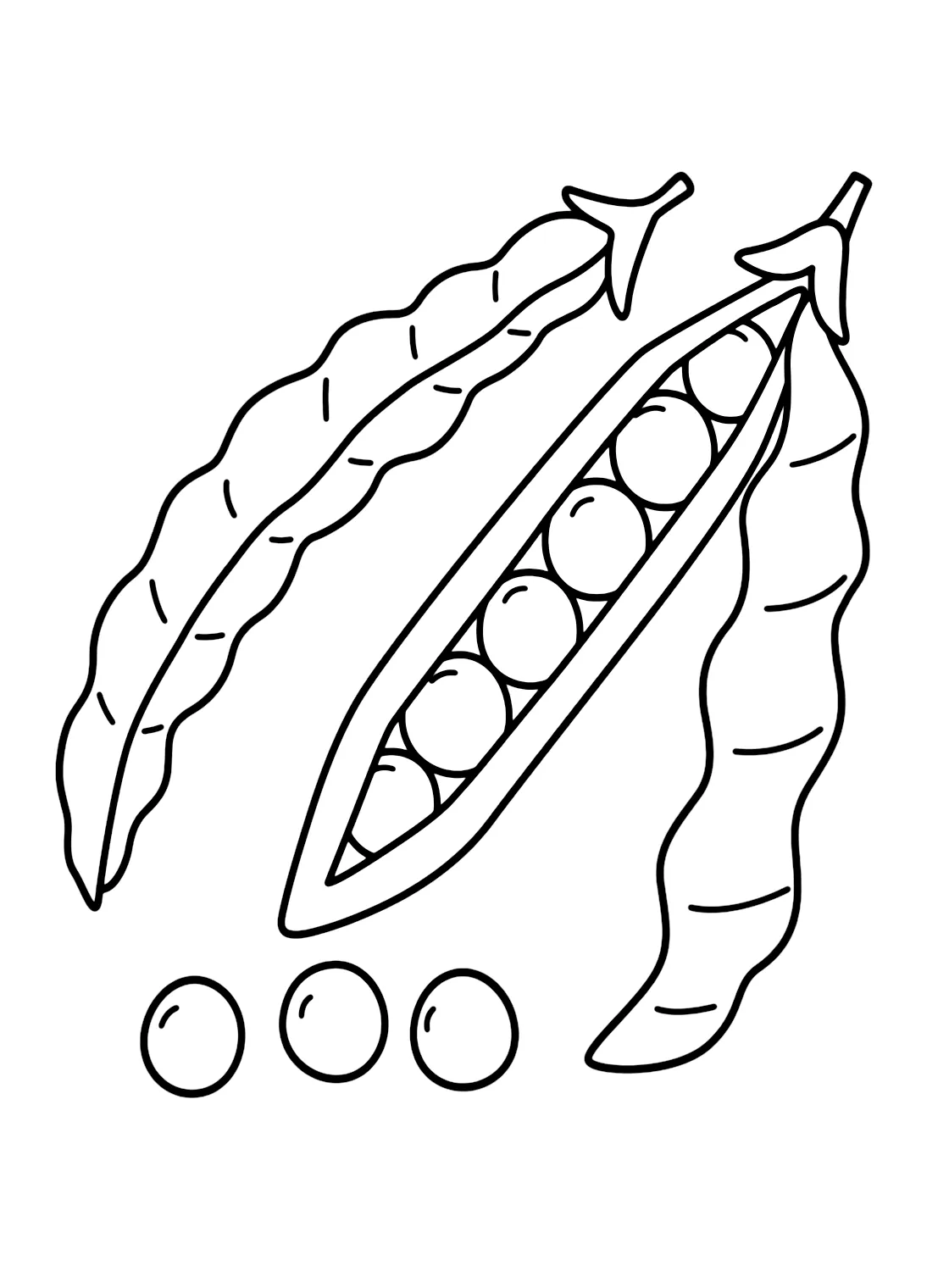 Bean Coloring Page PDF - Beans Coloring Pages - Coloring Pages For Kids