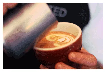 Your coffee guru caffe mocha, latte art, coffee barista