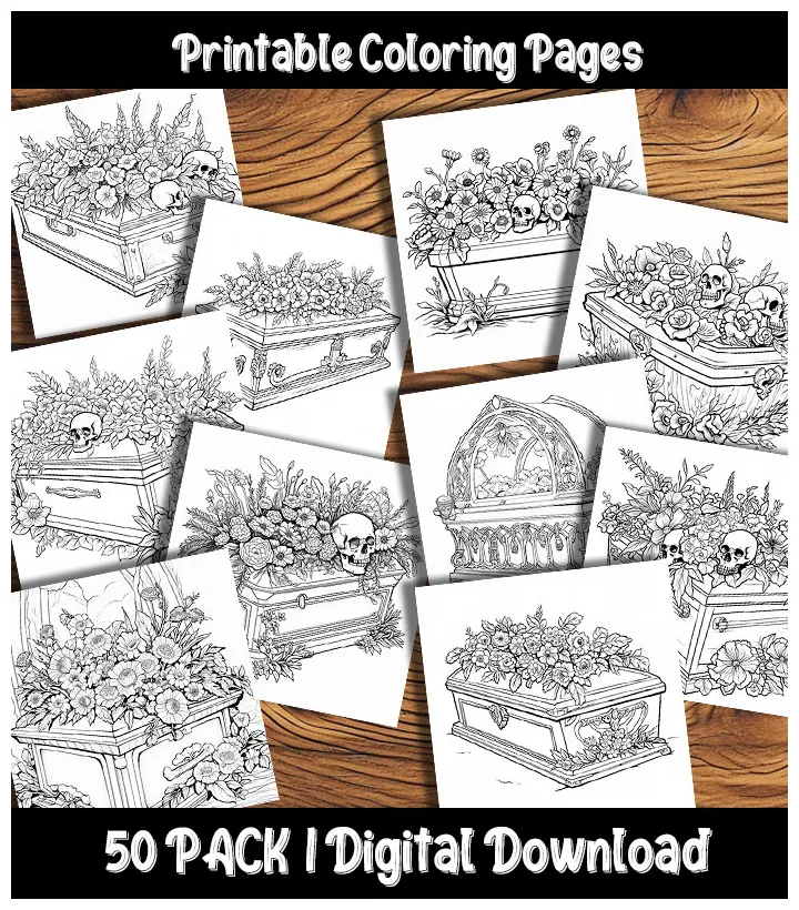 S digital 50 pack happy colorist