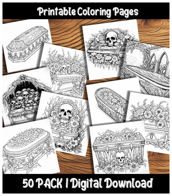 S digital 50 pack happy colorist