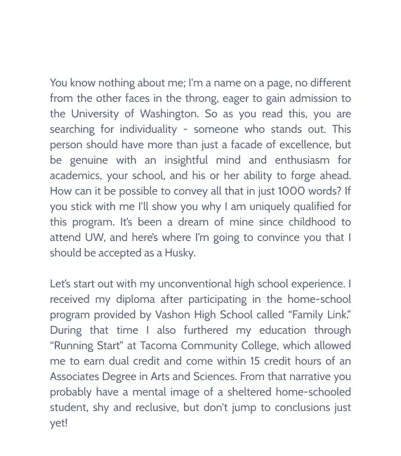 College Essay Example: Top Sample Essays for College Admission