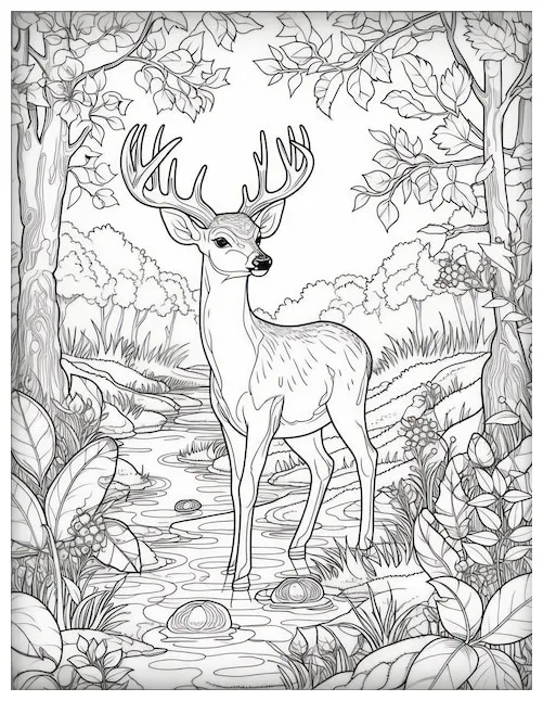 Premium Photo | Coloring book page