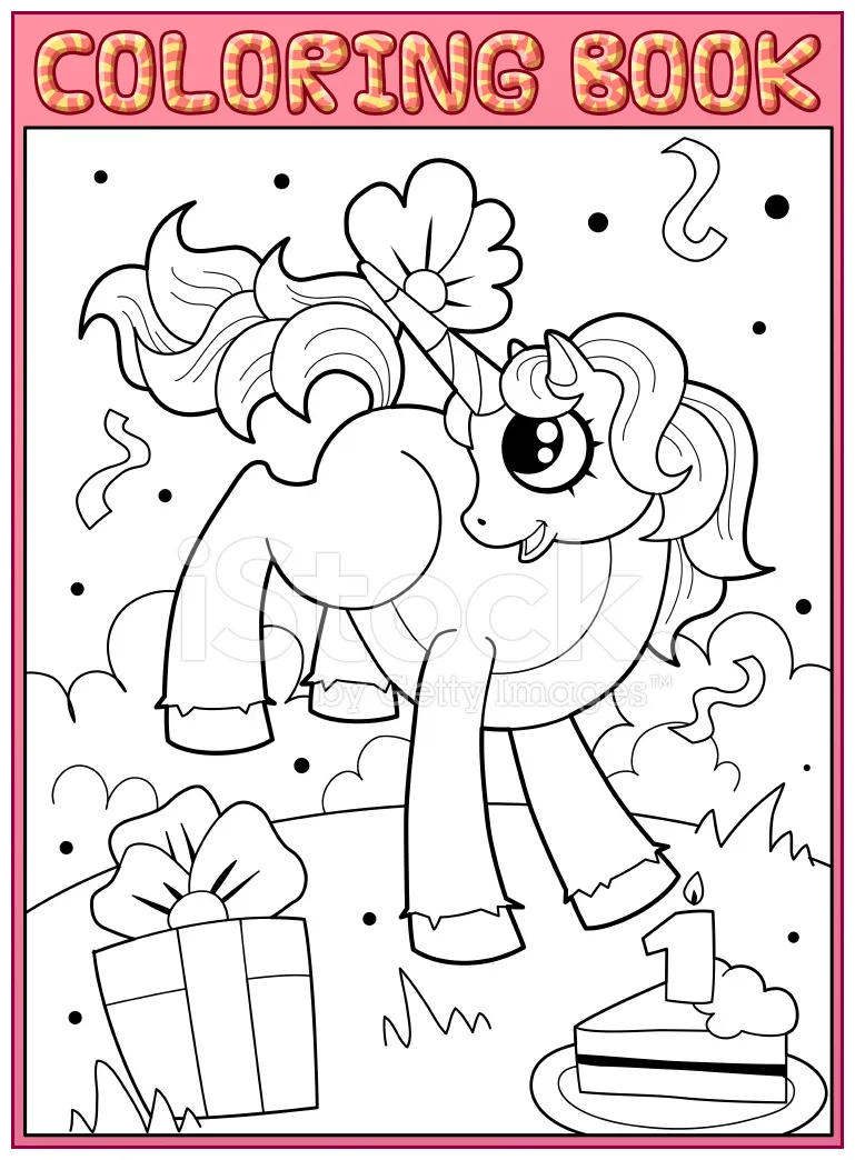 Coloring Book Page Stock Photo – Royalty-Free Images | FreeImages