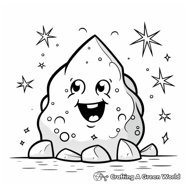 Comet coloring pages free & printable!