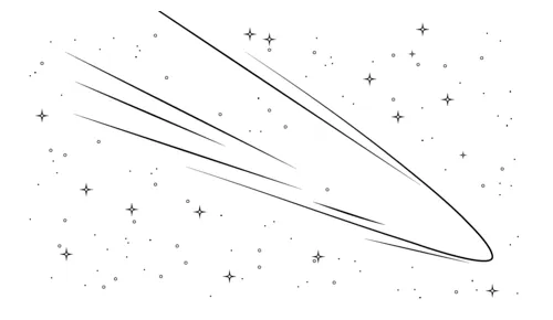 Haley's comet coloring page free printable coloring pages