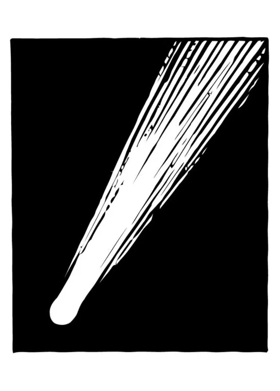 Coloring page comet free printables img 13248