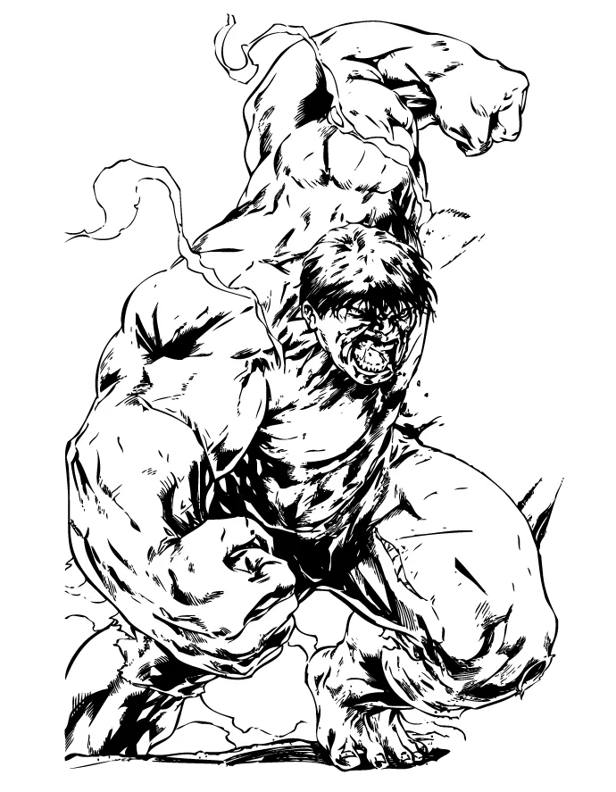 Comic book coloring pages to download and print for free