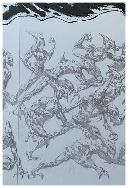 Comic Style Art | Book with Drawings