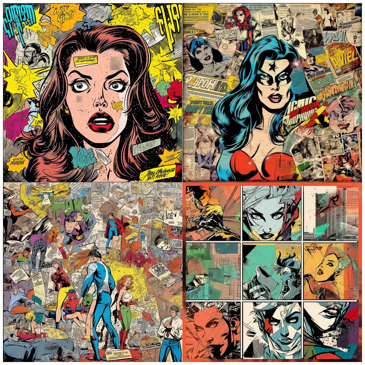 Comic book style Midjourney style | Andrei Kovalev's Midlibrary 2.0