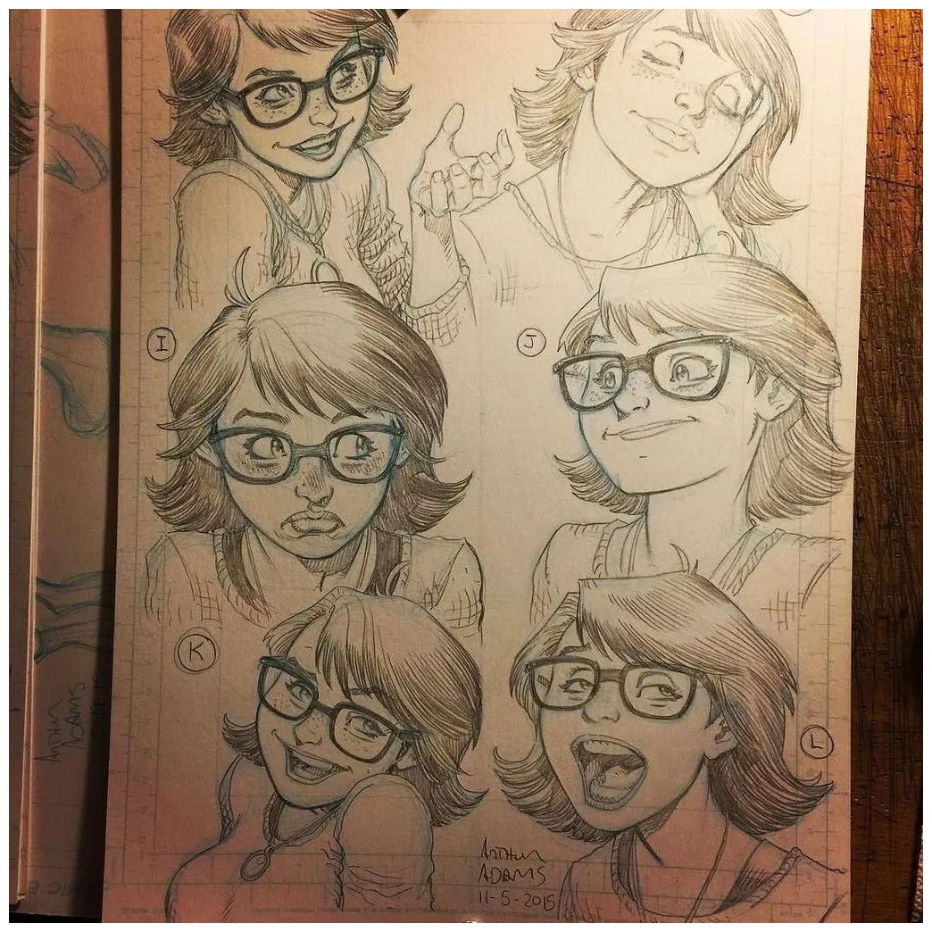 Book art, Concept art characters, Sketches