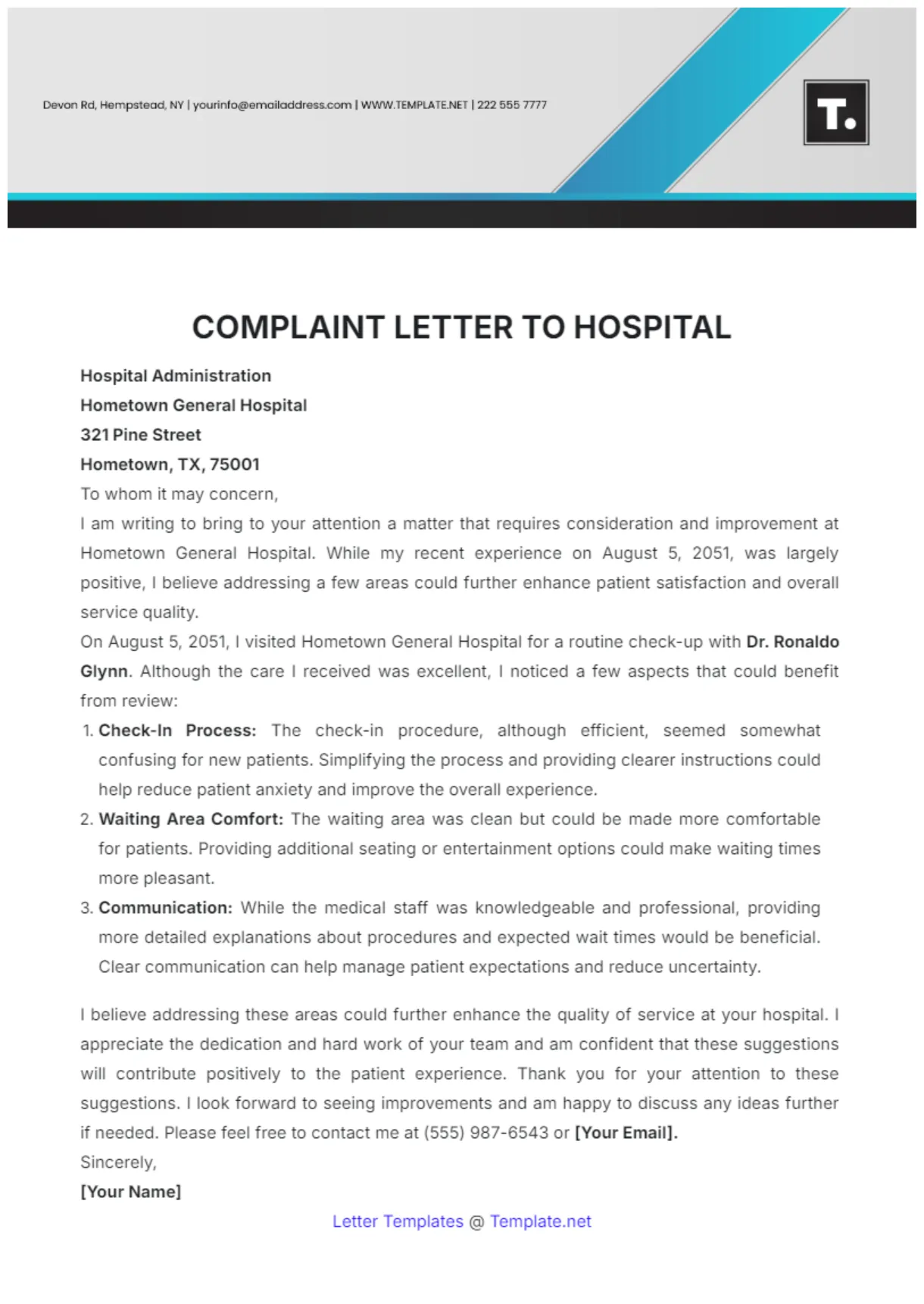 Free ai complaint letter generator, free complaint letter maker online