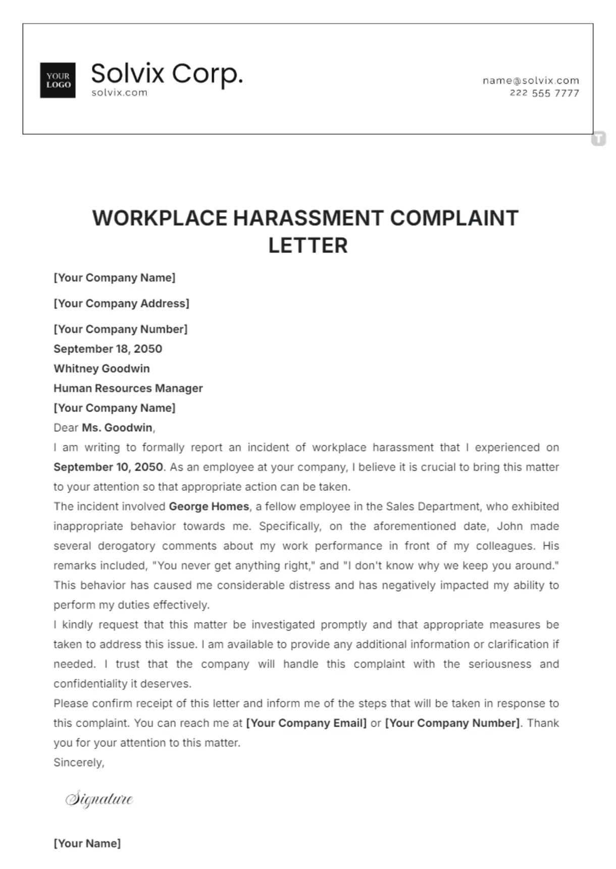 Free ai complaint letter generator, free complaint letter maker online