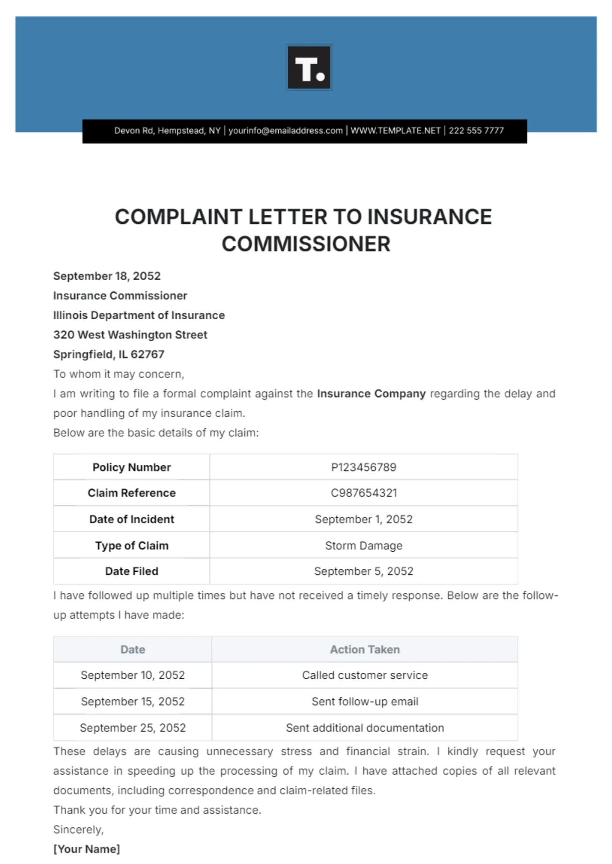 Free ai complaint letter generator, free complaint letter maker online