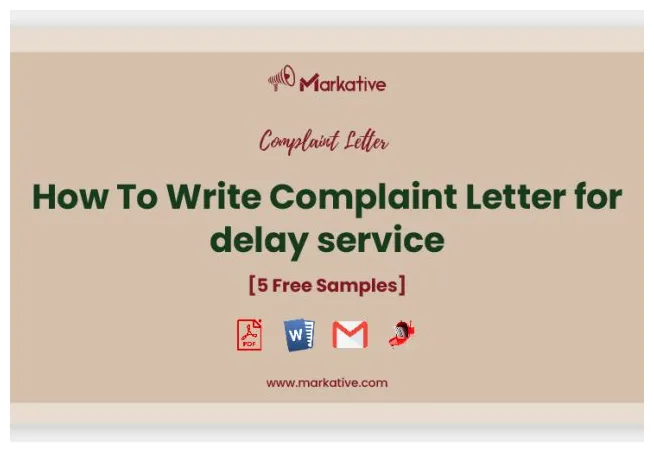 How to write letter to hr manager for complaint [5 free samples