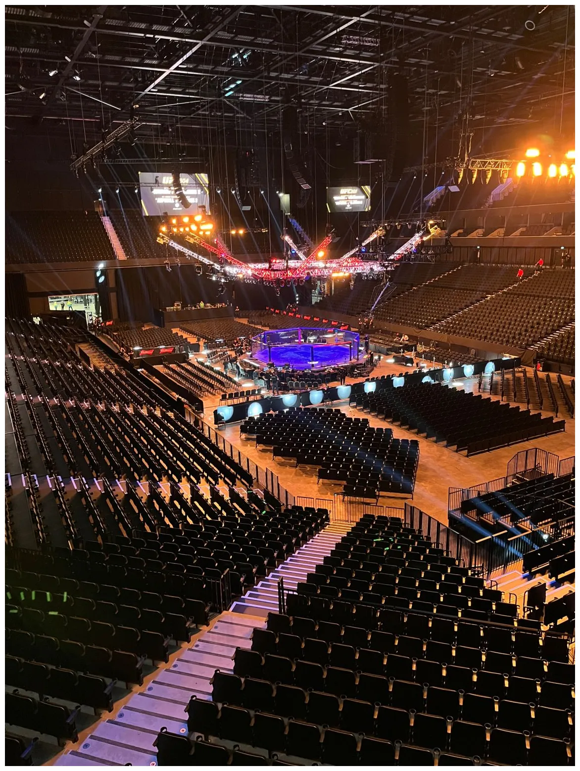 Jack butler on linkedin spent last weekend working on the ufc in