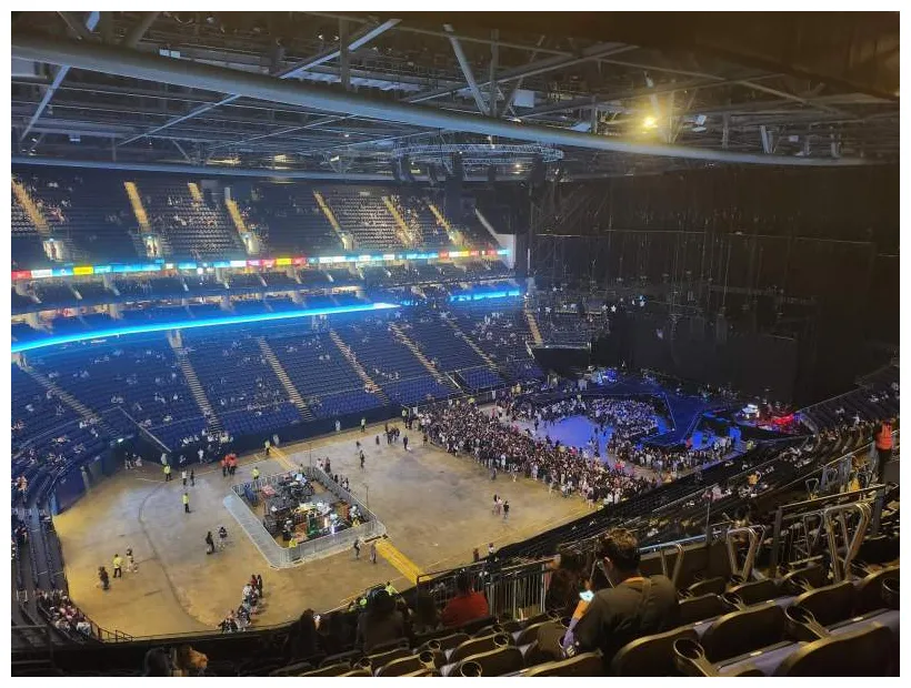 The o2, london interactive concert seating chart section 417