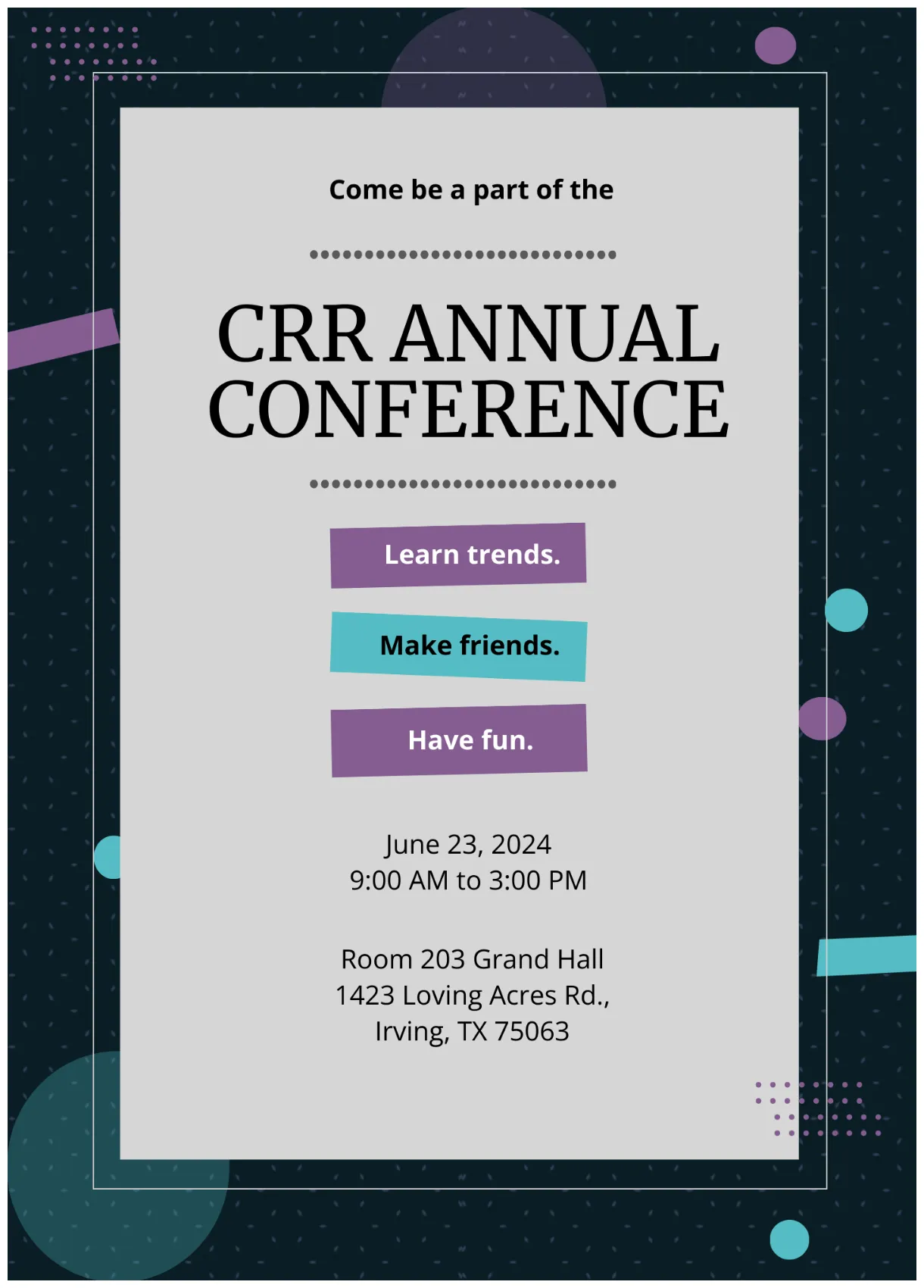 Free template to edit online