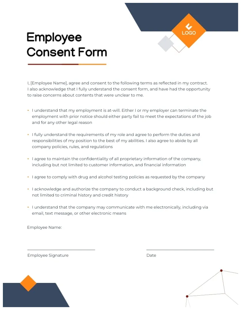 12 consent form templates to always have on hand when doing business