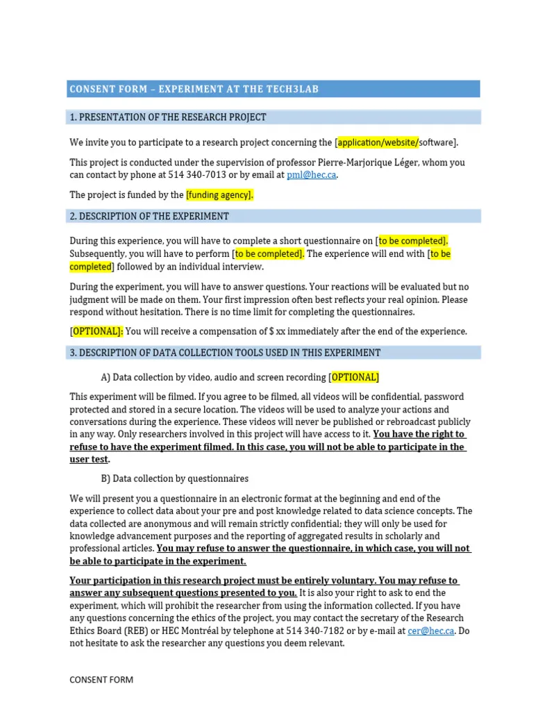 Example-consent form pdf questionnaire consent