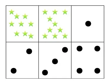 Counting flashcards matching up to 10 by raven education tpt