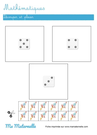 Exercices de mathématiques moyenne section ma maternelle