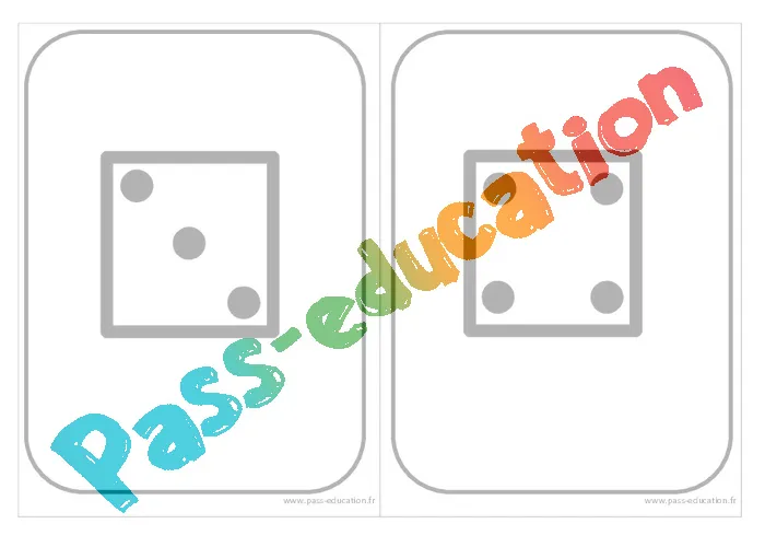 Cartes dés affichages pour la classe maternelle ps ms gs