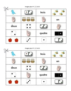 Façon de faire 1-10 sorting pages by la petite kindergarten tpt
