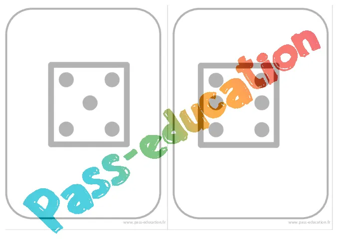 Cartes dés affichages pour la classe maternelle ps ms gs