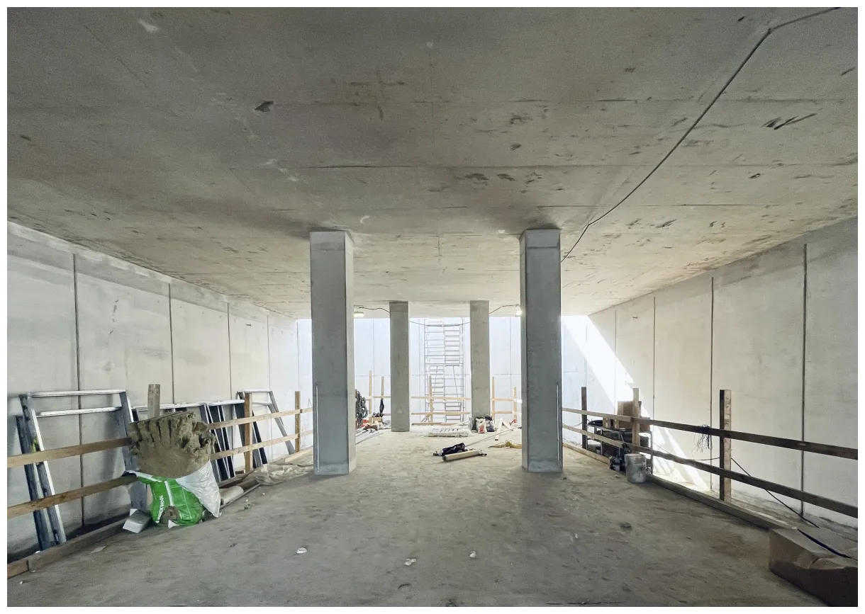 Humber college station on the finch west lrt — consolidated shotcrete