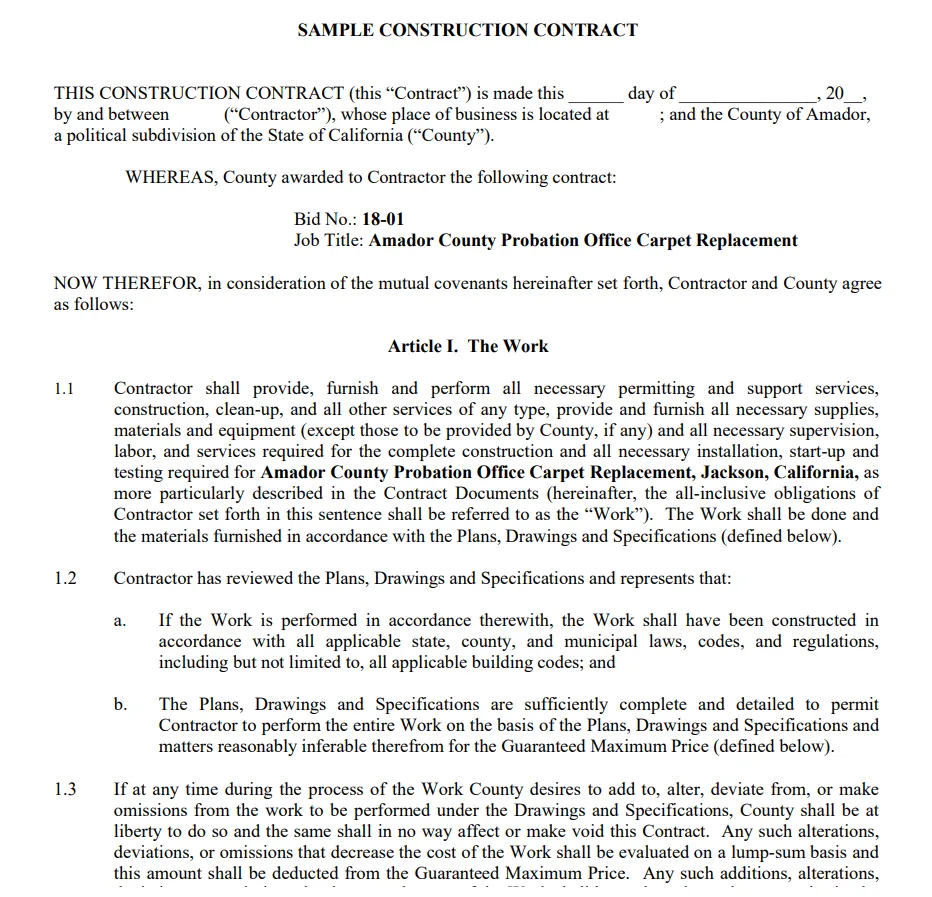 35+ free construction s [word & pdf] day to