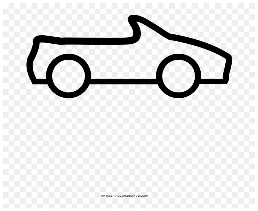 Convertible Coloring Page Clipart (#3155001) - PinClipart