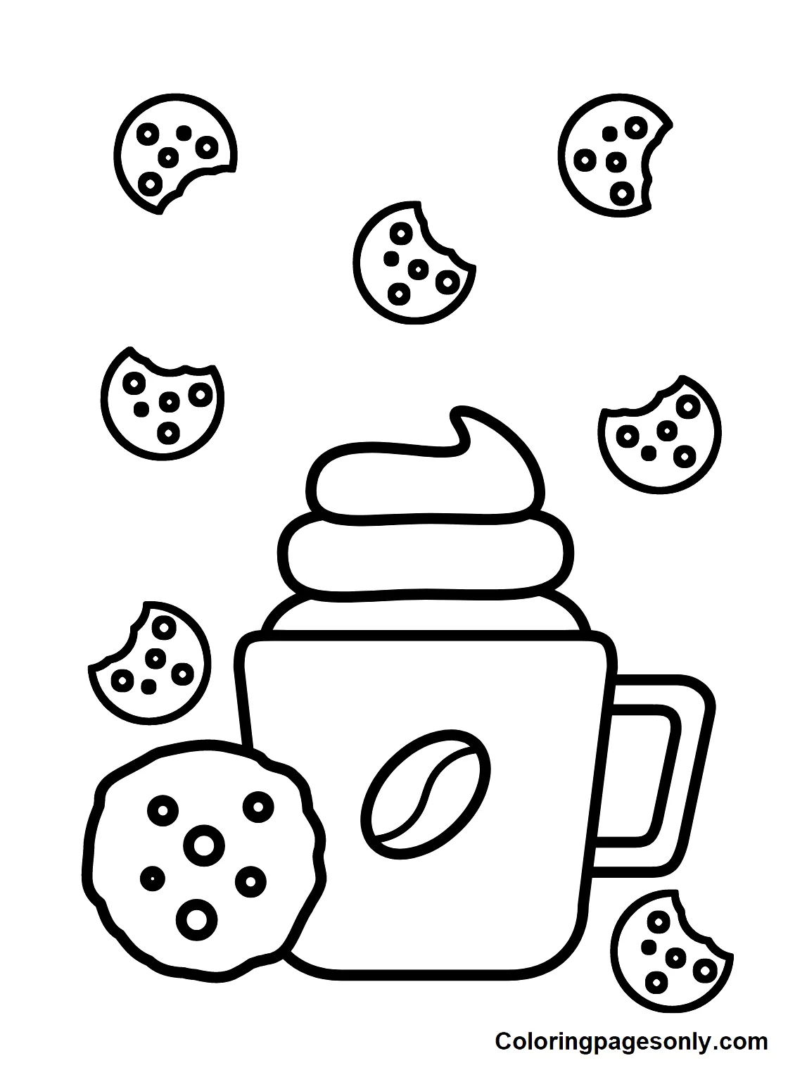 S coloring pages for kids and adults
