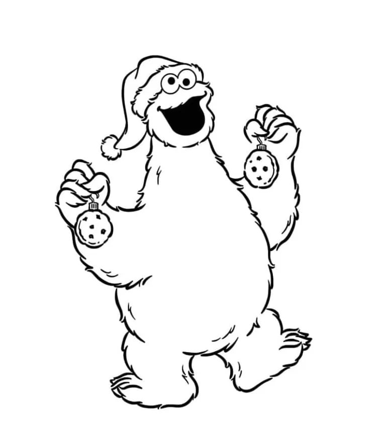 Cookie Monster coloring pages - ColoringLib