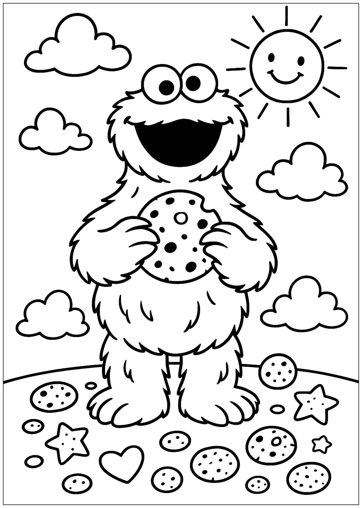 The greedy monster s