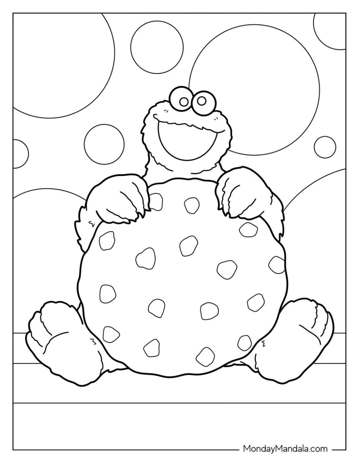 20 Cookie Monster Coloring Pages (Free PDF Printables)