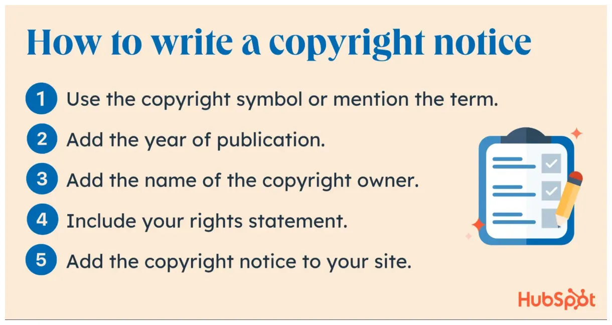 Examples how to write one for your website [+template]