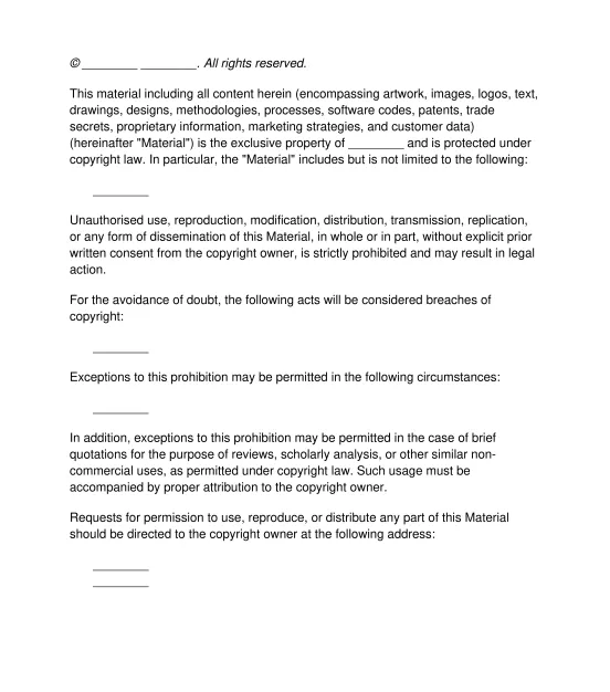 Sample template word and pdf