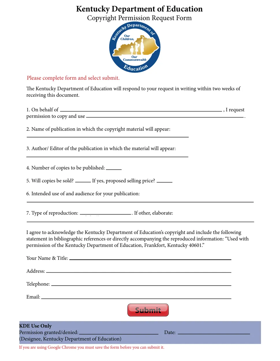 Kentucky form fill out, sign online and