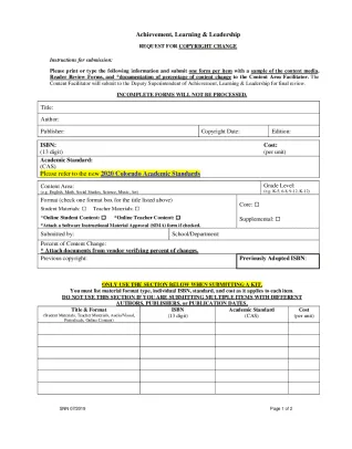 Fillable online sample letter + format