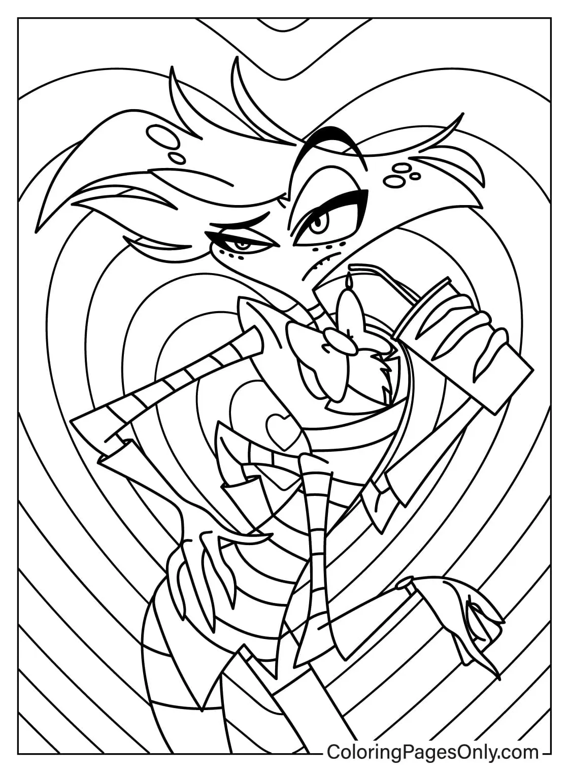 Pictures angel dust coloring page free printable coloring pages