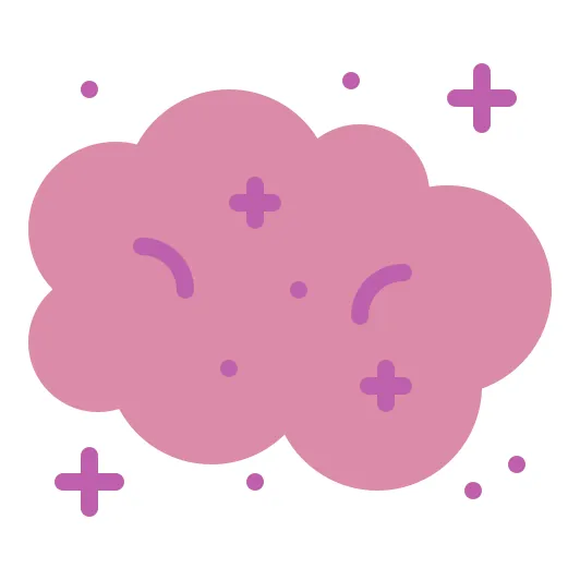 Cosmic dust generic color fill icon