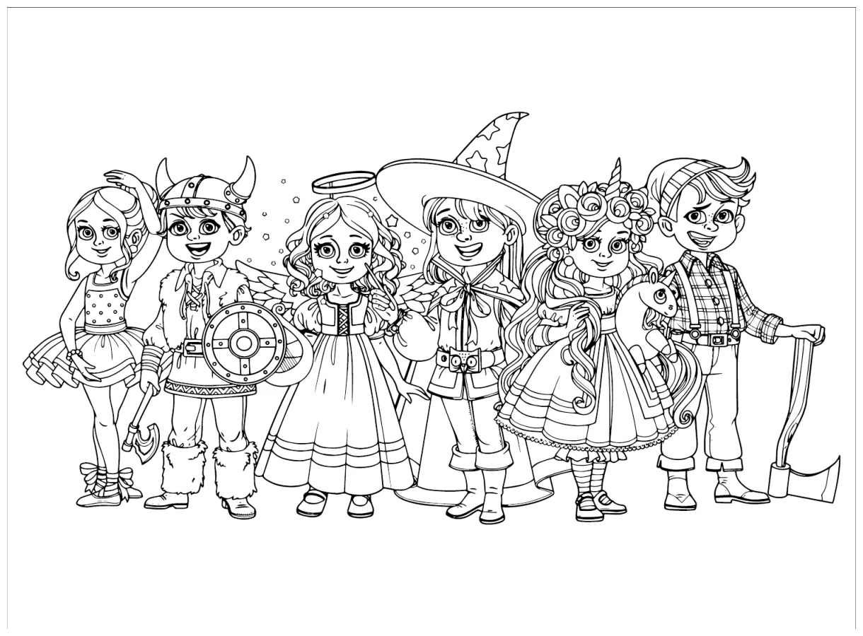 Halloween pdf free printable coloring pages