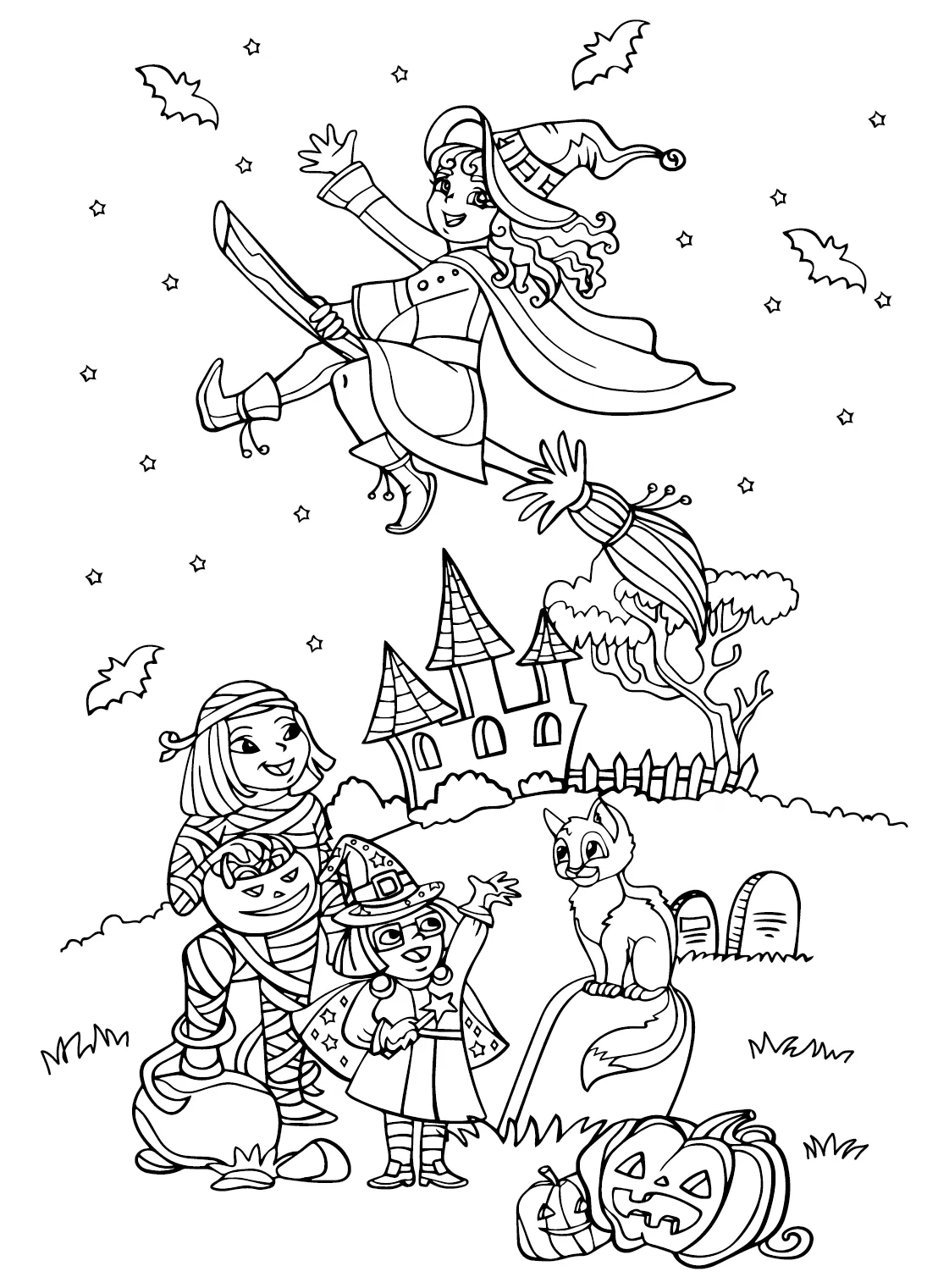 30+ halloween s free printable pdf & online coloring