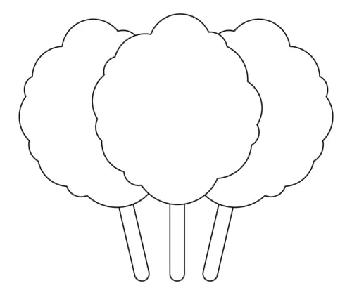 Cotton-candy-coloring coloring page download, print or color online