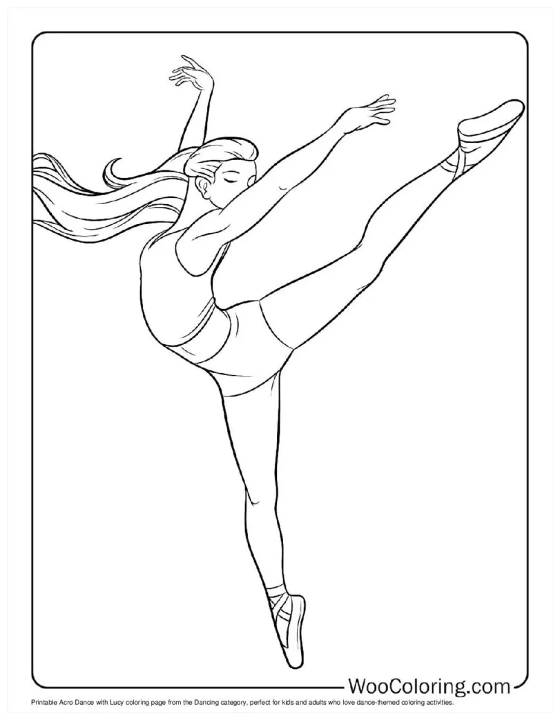 100+ dancing coloring pages free pdf to print woo coloring