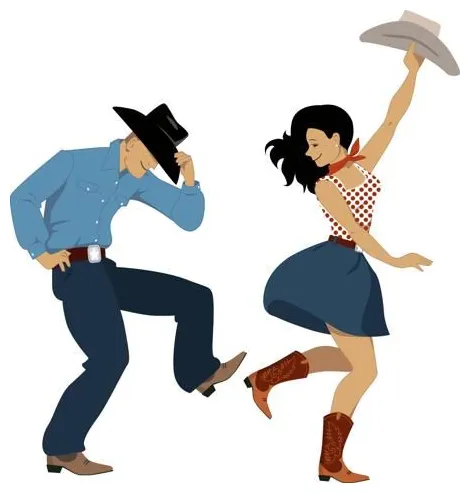 Country line dance clipart 10 free cliparts download s on