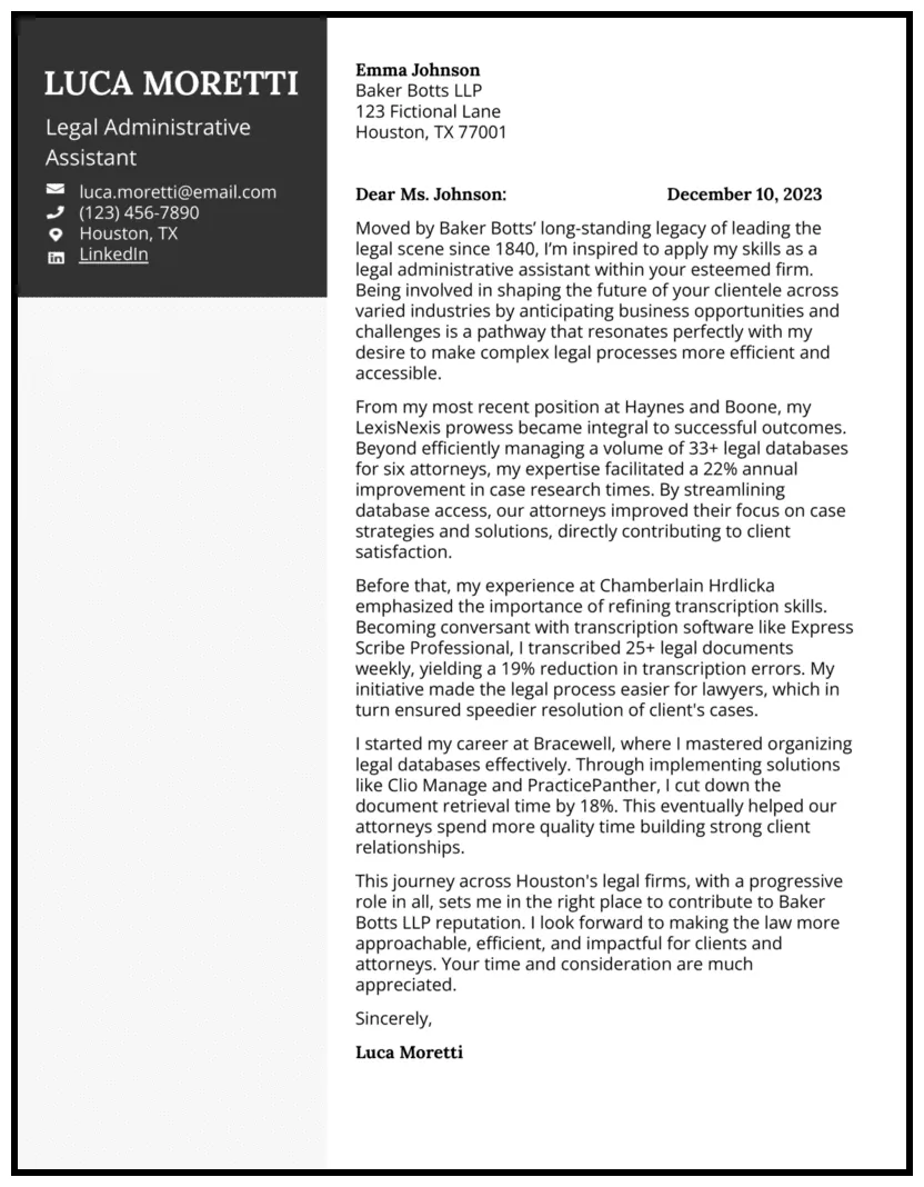 7 administrative assistant cover letter samples in 2025
